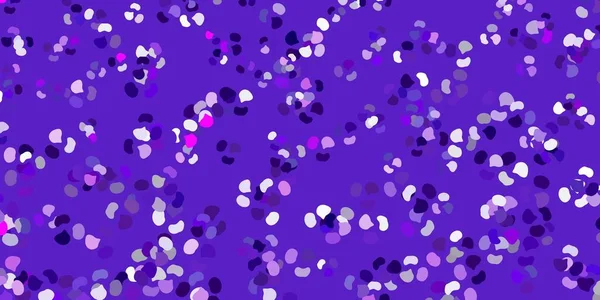 Світло Фіолетовий Рожевий Векторний Фон Хаотичними Формами Простий Дизайн Абстрактному — стоковий вектор
