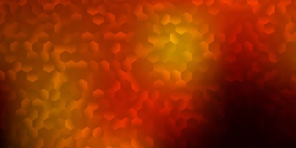Texture Vectorielle Orange Foncé Avec Des Formes Memphis Design Simple — Image vectorielle