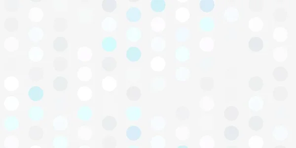Hellrosa Blaue Vektorschablone Mit Kreisen Abstrakte Illustration Mit Bunten Flecken — Stockvektor