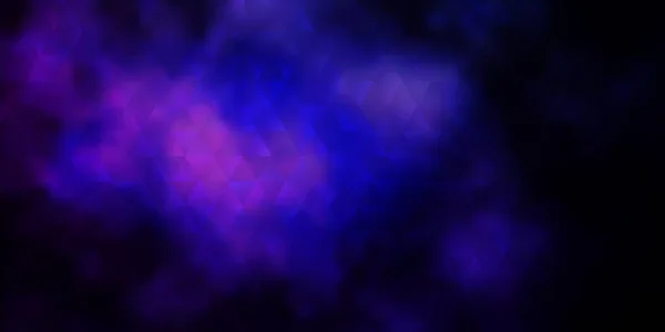 Σκούρο Ροζ Μπλε Διανυσματική Υφή Τριγωνικό Στυλ Εικονογράφηση Σετ Πολύχρωμα — Διανυσματικό Αρχείο