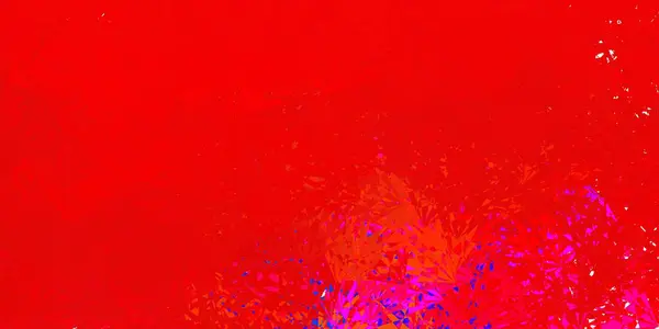 Texture Vectorielle Bleu Foncé Rouge Avec Des Triangles Aléatoires Formes — Image vectorielle