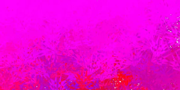 Темно Розовый Желтый Векторный Задник Треугольниками Линиями Простой Дизайн Абстрактном — стоковый вектор