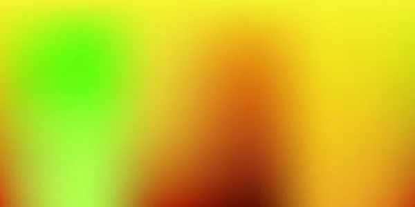 Светло Зеленый Желтый Вектор Размывает Обратную Сторону Размытая Красочная Иллюстрация — стоковый вектор