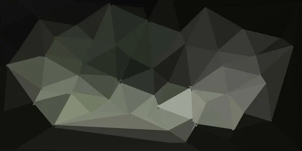 Fond Triangle Abstrait Vecteur Gris Clair Illustration Verre Cassé Avec — Image vectorielle