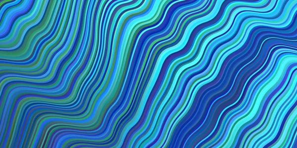 Dark Blue Vector Texture Wry Lines Colorful Geometric Sample Gradient — Stock Vector