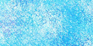 Açık mavi çizgili vektör arkaplanı. Soyut bir şekilde gradyan eğimli bir tasvir. İş tanıtımınız için tasarım.