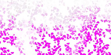 Light purple, pink vector template with abstract forms. Colorful illustration with simple gradient shapes. Elegant design for wallpaper set.