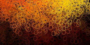 Koyu yeşil, soyut şekilli sarı vektör şablonu. Gradyan rastgele formlarla modern soyut illüstrasyon. Web siteniz için basit illüstrasyon.