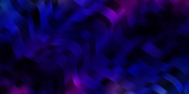 Koyu pembe, dairesel yay ile mavi vektör dokusu.