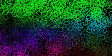 Soyut şekilli koyu renkli vektör şablonu. Soyut tarzda renkli şekilli bir illüstrasyon. Cep telefonları için arka plan.