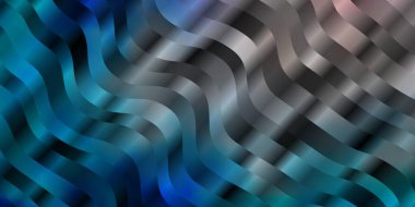 Açık Pembe, çizgileri olan mavi vektör deseni.