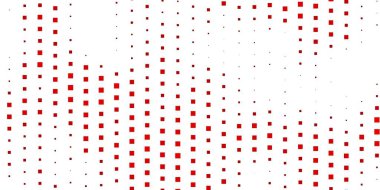 Çizgileri, dikdörtgenleri olan açık kırmızı vektör düzeni.