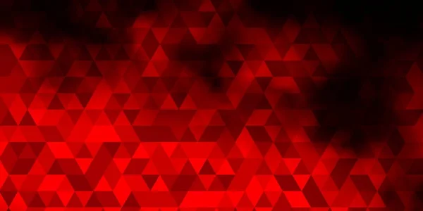 Textura Vectorial Rojo Oscuro Con Estilo Triangular Diseño Decorativo Estilo — Archivo Imágenes Vectoriales