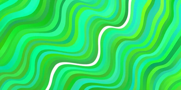 Light Blue Green Vector Pattern Wry Lines Illustration Abstract Style — Vetor de Stock