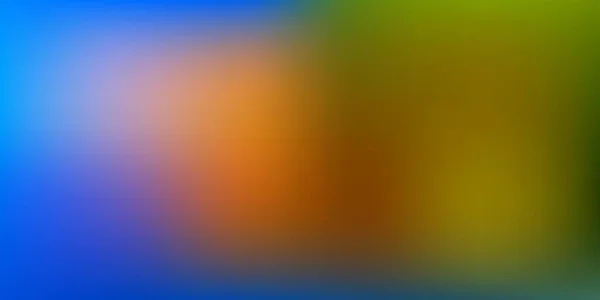 Ljusblå Gul Vektor Abstrakt Suddig Layout Suddig Abstrakt Gradient Illustration — Stock vektor