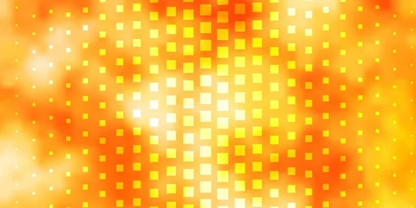 Mise Page Vectorielle Orange Clair Avec Lignes Rectangles — Image vectorielle