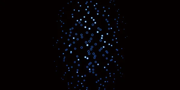 Σκούρο Μπλε Διάνυσμα Μοτίβο Κύκλους — Διανυσματικό Αρχείο