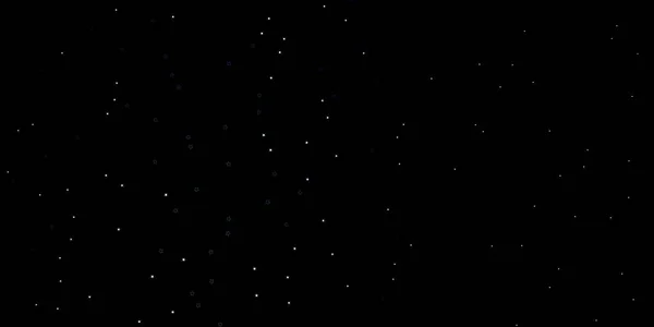 Темная Векторная Текстура Синего Цвета Красивыми Звездами — стоковый вектор