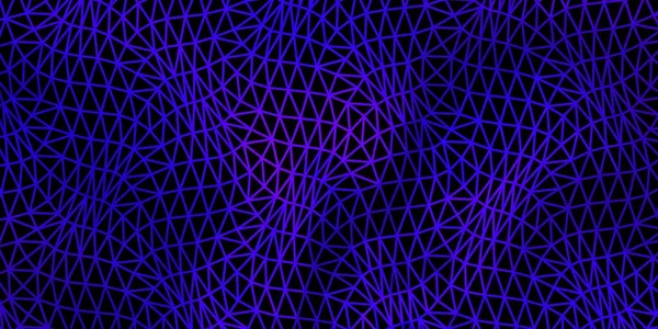Темно Фіолетовий Векторний Дизайн Мозаїки Трикутника Ілюстрація Розбитому Скляному Стилі — стоковий вектор