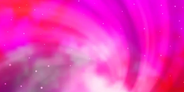 Ανοιχτό Ροζ Διανυσματικό Μοτίβο Αφηρημένα Αστέρια — Διανυσματικό Αρχείο