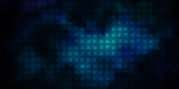 Темно Синяя Векторная Текстура Прямоугольном Стиле Современный Дизайн Прямоугольниками Абстрактном — стоковый вектор
