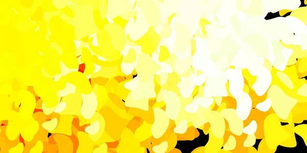 明るい赤 メンフィスの形をした黄色のベクトルテクスチャ 抽象的なスタイルでカラフルな形状のイラスト 広告のためのモダンなデザイン — ストックベクタ
