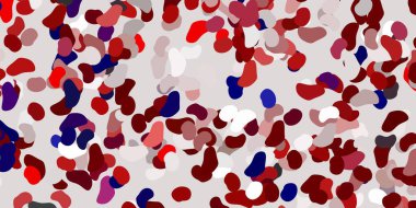 Soyut şekilli açık turuncu vektör deseni. Gradyan rastgele formlarla modern soyut illüstrasyon. İşiniz için akıllı tasarım.