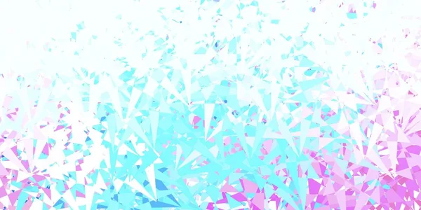 Modello Vettoriale Multicolore Chiaro Con Forme Triangolo Magnifica Illustrazione Astratta — Vettoriale Stock