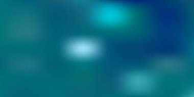 Açık mavi vektör bulanıklığı düzeni. Bulanık gradyanı olan renkli soyut çizimler. Tasarımın için en iyi seçim.