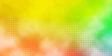 Açık yeşil, noktalı kırmızı vektör arkaplanı.