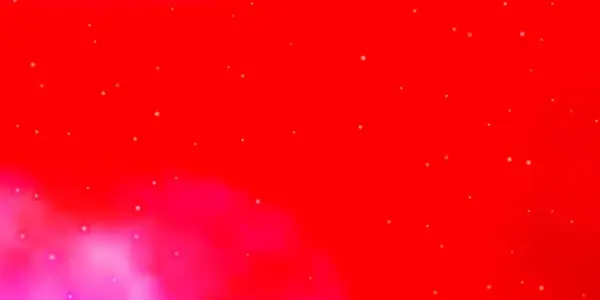 Ljusrosa Gul Vektor Struktur Med Vackra Stjärnor — Stock vektor