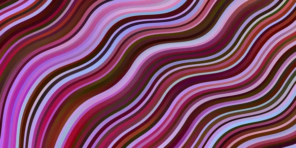 Mise Page Vectorielle Multicolore Légère Avec Lignes Wry — Image vectorielle
