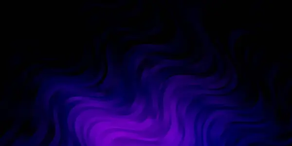 Темно Розовый Синий Вектор Изогнутыми Линиями — стоковый вектор
