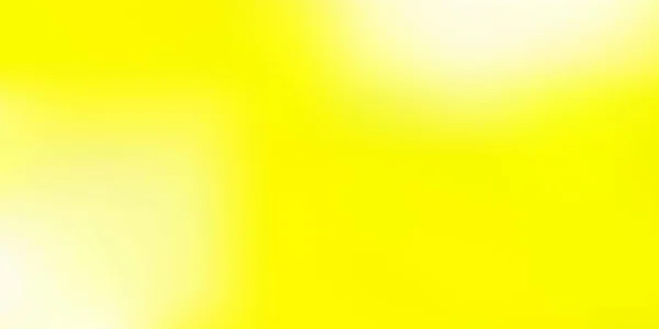 Açık Sarı Vektör Bulanık Şablon Renkli Illüstrasyon Yarım Tonda Eğim — Stok Vektör