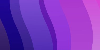 Açık Mor, eğri çizgileri olan pembe vektör arkaplanı.