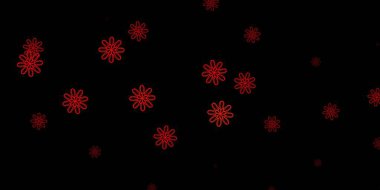 Rastgele şekilli koyu turuncu vektör arkaplan. Basit gradyan şekilli renkli bir çizim. İşiniz için akıllı tasarım.