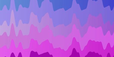 Açık Pembe, çizgileri olan mavi vektör şablonu.