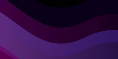 Eğrili koyu pembe vektör düzeni.