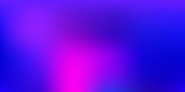 Koyu pembe, mavi vektör arkaplanı bulanıklaştırdı. Soyut bir şekilde parlak renkli bulanık bir illüstrasyon. Tasarımın için en iyi seçim.