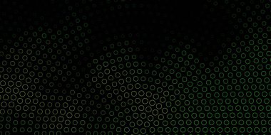 Koyu yeşil, daire şekilli sarı vektör düzeni.