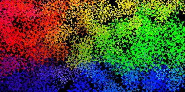 Çokgen biçimli açık mavi vektör arkaplanı. Üçgen şekilli ışıltılı soyut çizimler. Posterler ve afişler için en iyi tasarım.