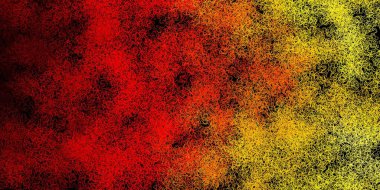 Koyu kırmızı, dairesel yay ile sarı vektör dokusu. Eğimli dairesel kavisli parlak bir illüstrasyon. Broşürler, broşürler için desen.