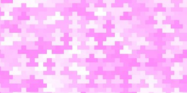 Dikdörtgenlerdeki Açık Pembe vektör şablonu.