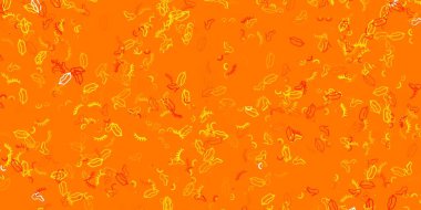 Kadın hakları sembollü açık sarı vektör dokusu. Kadın gücünün resmedildiği soyut bir çizim. Uluslararası Kadınlar Günü için Tasarım.