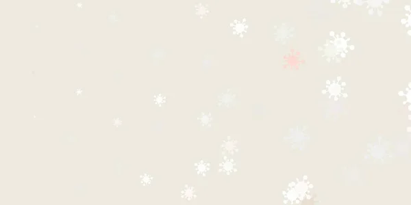 Светло Розовый Зеленый Векторный Отскок Вирусными Сифилисами Умная Иллюстрация Коварными — стоковый вектор