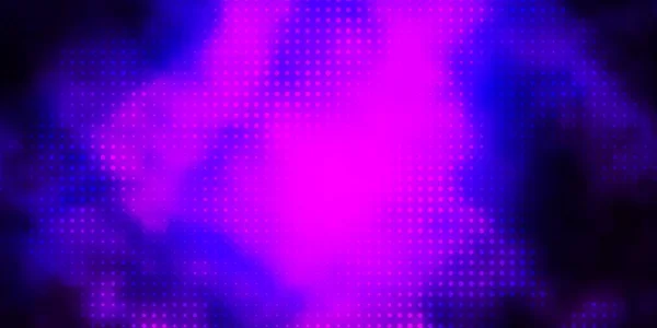 Темно Фиолетовый Векторный Узор Кругами — стоковый вектор