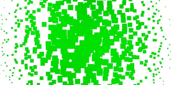 Světle Zelená Žluté Vektorové Uspořádání Čarami Obdélníky — Stockový vektor