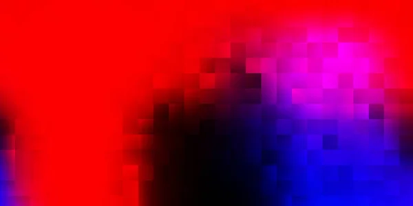 浅蓝色 红色矢量布局与线条 色彩斑斓的抽象图解与渐变矩形 墙壁的纹理 — 图库矢量图片