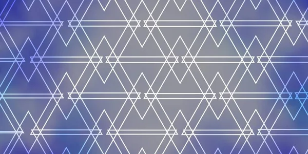 Темная Синяя Векторная Компоновка Линиями Треугольниками — стоковый вектор