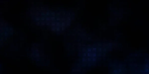 Темная Векторная Компоновка Синего Цвета Линиями Прямоугольниками Современный Дизайн Прямоугольниками — стоковый вектор